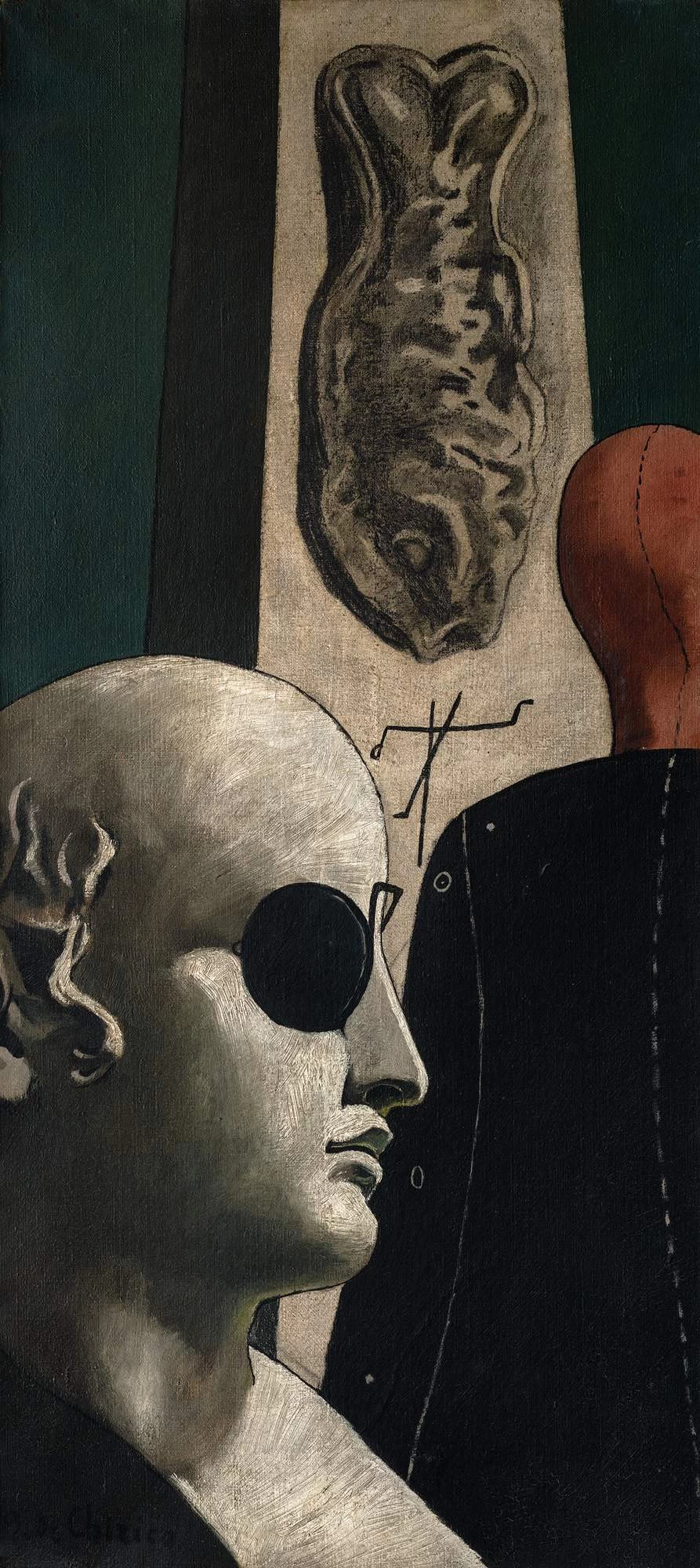 Giorgio De Chirico - La nostalgia del poeta, Palazzo Venier dei Leoni, Venezia